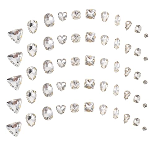 Artibetter 130 Stück einfache Krallen-Strasssteine Strasssteine nähen sortiert Flecken multi Basteln Funkeln Klauen-Strass-Dekore exquisite kleine Strasssteine Glas Weiß Artibetter 130 Stück einfache Krallen-Strasssteine Strasssteine nähen sortiert Flecken multi Basteln Funkeln Klauen-Strass-Dekore exquisite kleine Strasssteine Glas Weiß von Artibetter