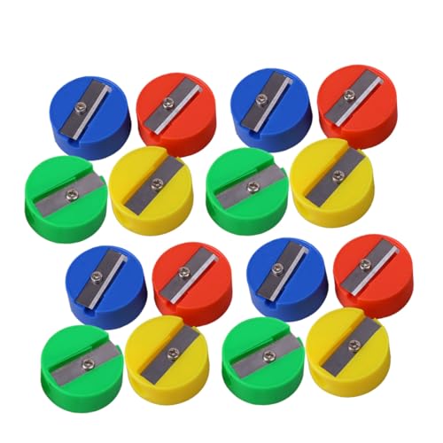 Artibetter 140 Stück Teiliges Runder Manueller Bleistiftspitzer aus Kunststoff Handlich Bunte Farben Präzise Schneide für Schüler Schulbedarf Büro Leichte Handhabung Zufällige Farbe Artibetter 140 Stück Teiliges Runder Manueller Bleistiftspitzer aus Kunststoff Handlich Bunte Farben Präzise Schneide für Schüler Schulbedarf Büro Leichte Handhabung Zufällige Farbe von Artibetter