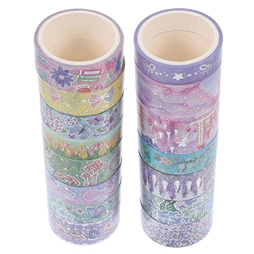 Artibetter 15 Rollen Kawaii Scrapbook Klebeband Ästhetische Dekotapes für Diy Planer Scrapbooking und Tagebuchgestaltung Hochwertigem Japanischem Papier Artibetter 15 Rollen Kawaii Scrapbook Klebeband Ästhetische Dekotapes für Diy Planer Scrapbooking und Tagebuchgestaltung Hochwertigem Japanischem Papier von Artibetter