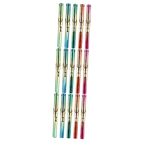 Artibetter 15 Stück Teiliges Kalligraphie Füllfederhalter für Schüler Ergonomisch Geformte Schreibfeder mit Spitze Farbenfrohe Tintenpatronen ohne Langlebig und Leicht zu Bedienen Artibetter 15 Stück Teiliges Kalligraphie Füllfederhalter für Schüler Ergonomisch Geformte Schreibfeder mit Spitze Farbenfrohe Tintenpatronen ohne Langlebig und Leicht zu Bedienen von Artibetter
