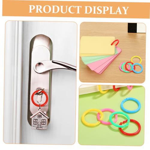 Artibetter 150 Stück Teiliges Bunte Kunststoff Binder Ringe Innendurchmesser Robuste Buchringe Vielseitig für Karteikarten Notizbücher Scrapbooks Schlüsselanhänger zur Organisation Zuhause Artibetter 150 Stück Teiliges Bunte Kunststoff Binder Ringe Innendurchmesser Robuste Buchringe Vielseitig für Karteikarten Notizbücher Scrapbooks Schlüsselanhänger zur Organisation Zuhause von Artibetter