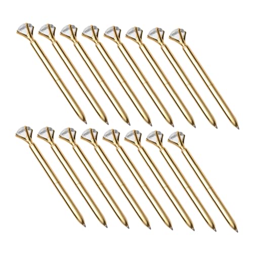 Artibetter 16 Stück Strass Kugelschreiber Bling Topper Kugelschreiber Tägliches Werkzeug Zeichnen Kugelschreiber Schreiben Klassenzimmer Büro Praktischer Notizbuch Kugelschreiber von Artibetter