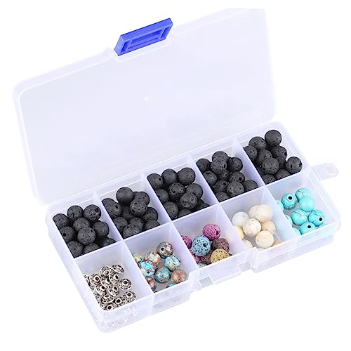 Artibetter 160 Teiliges Naturstein Perlenset Perlen Für Die Schmuckherstellung DIY Zubehör Heimwerkerbedarf Bastelperlen von Artibetter