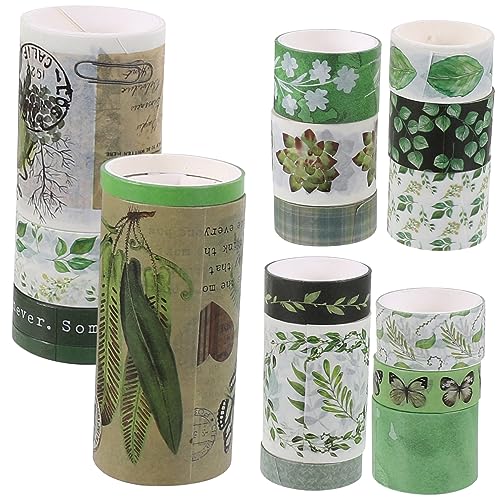 Artibetter 18 Rollen handgemachte handmade Tagebuchdekoration Klebeband für Bastelarbeiten Schreibwaren dekorativ Papier Scrapbooking Washi Tape ästhetisches Washi-Tape Artibetter 18 Rollen handgemachte handmade Tagebuchdekoration Klebeband für Bastelarbeiten Schreibwaren dekorativ Papier Scrapbooking Washi Tape ästhetisches Washi-Tape von Artibetter
