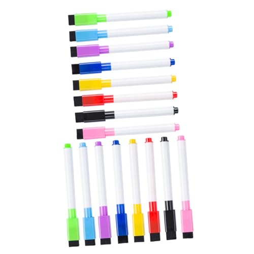 Artibetter 18 Stück Teiliges Magnetische Whiteboard Marker Stifte Professionelle Abwischbare Marker für Hochwertige und Sichere Schreibgeräte für Täglichen Gebrauch von Artibetter