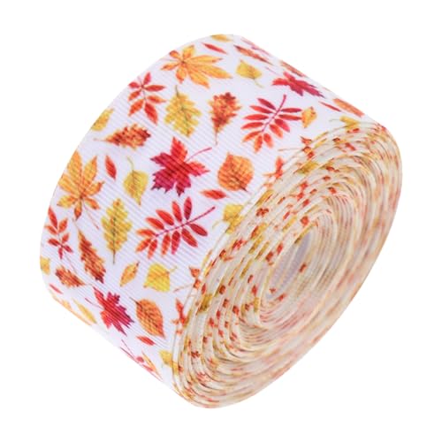 Artibetter 1Rolle Geschenkband Polyester mit Erntemuster Deko Band für DIY Projekte Geschenkverpackung und Partydekoration Leuchtende Farben und Kreative Designs von Artibetter