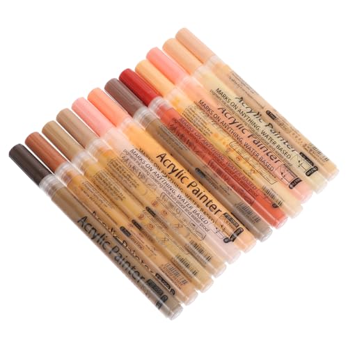 Artibetter 1Satz Acrylfarben Marker Farben mit Feiner Spitze für Keramik Holz Vielseitig Einsetzbar für Kunstprojekte und von Artibetter