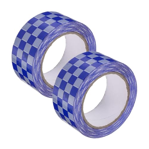 Artibetter 2 Rollen Kariertes Klebeband Abdeckband Kariertes Abdeckband Verpackungsband Kartonverschlussband Buntes Dekoband Paketband Für Den Versand Bopp von Artibetter