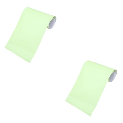 Artibetter 2 Rollen Leuchtender dekorativer Film Glühendes dunkles Klebeband Aufkleber Auto Aufkleber für Auto DIY-Klebefolie leuchtende Handwerksversorgung DIY Leuchtfolie das Haustier von Artibetter