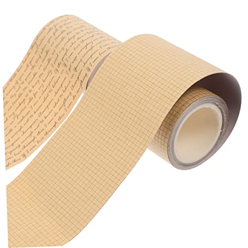 Artibetter 2 Rollen Vintage Kraftpapier Klebeband Selbstklebendes Diy Tape für Scrapbooking Tagebuch Handwerksprojekte Einfach Abreißbar Hinterlässt Rückstände und Vielseitig Einsetzbar von Artibetter