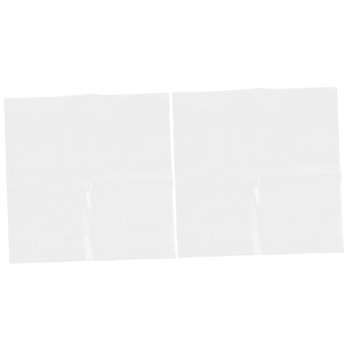 Artibetter 2 Rollen Wasserlöslicher Kreuzstichfilm Stickerei Handnäh-Stabilisatoren stickzubehör lösliches Stickvlies dekorativer Stickstabilisator Transferfolie für Hemden Stoff Weiß von Artibetter