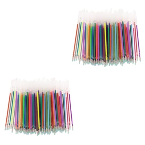 Artibetter 2 Sätze Gelstift Mine Für Großmengen Stifte Neutralstift Minen Löschbare Gelstifte Löschbare Stifte Schreibstift Minen Kugelschreiber Tintenstift Mine Stift 100 Stück * 2 von Artibetter