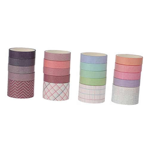 Artibetter 2 Sätze Washi Tape Dekorative Klebebänder für DIY Scrapbooking und Handbuchgestaltung Teiliges für Kreative Dekorationen von Artibetter