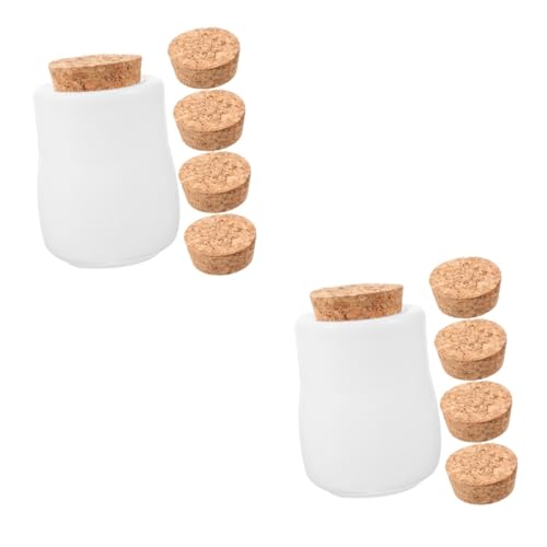 Artibetter 2 Sets DIY Kristallharz Kleber Glas Flasche Spiegel Silikonform Vintage Flaschenöffner Kits Flaschen Wein Flaschenöffner Tassen Versiegelung Geräte Verpackung Dosenöffner von Artibetter