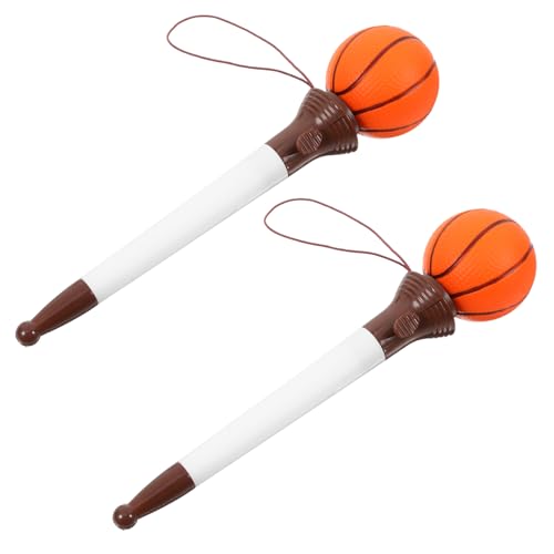 Artibetter 2 Stück Basketball Bounce Stift Neuheit Lustige Stifte Für Court Sport Kugelschreiber Zum Aufhängen Erwachsene Spruch „Fangen“ Süßer Ausgefallener Party Perlenstift Artibetter 2 Stück Basketball Bounce Stift Neuheit Lustige Stifte Für Court Sport Kugelschreiber Zum Aufhängen Erwachsene Spruch „Fangen“ Süßer Ausgefallener Party Perlenstift von Artibetter