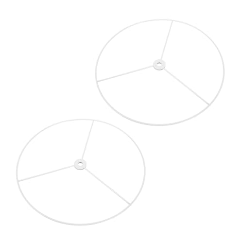 Artibetter 2 Stück Metall Lampenschirmhalter Runde Deckenleuchte DIY Kronleuchter Rahmen Korrosionsbeständig Rostfrei für Wohnzimmer Restaurant Artibetter 2 Stück Metall Lampenschirmhalter Runde Deckenleuchte DIY Kronleuchter Rahmen Korrosionsbeständig Rostfrei für Wohnzimmer Restaurant von Artibetter