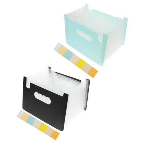 Artibetter 2 Stück Ordner Ticketspeicherpaket -Schreibtisch-Organizer – Tragbar Organisatoren und Aufbewahrung Taschenordner Größe kleiner Aktenordner Quittungsinhaber pp Artibetter 2 Stück Ordner Ticketspeicherpaket -Schreibtisch-Organizer – Tragbar Organisatoren und Aufbewahrung Taschenordner Größe kleiner Aktenordner Quittungsinhaber pp von Artibetter