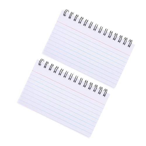 Artibetter 2 Stück Pocket Notizblock Spiral Notizheft mit Abreißbaren für Büro Schule und Lernen Leicht und Tragbar für Notizen und To Do Listen Praktische Karteikarten für Studenten und Artibetter 2 Stück Pocket Notizblock Spiral Notizheft mit Abreißbaren für Büro Schule und Lernen Leicht und Tragbar für Notizen und To Do Listen Praktische Karteikarten für Studenten und von Artibetter