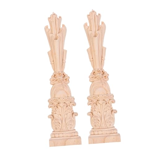 Artibetter 2 Stück Retro Holz Aufkleber im Europäischen Stil Dekorative Wand und Möbelornamente Gummiholz für Kreative Gestaltung Ihrem Zuhause Artibetter 2 Stück Retro Holz Aufkleber im Europäischen Stil Dekorative Wand und Möbelornamente Gummiholz für Kreative Gestaltung Ihrem Zuhause von Artibetter