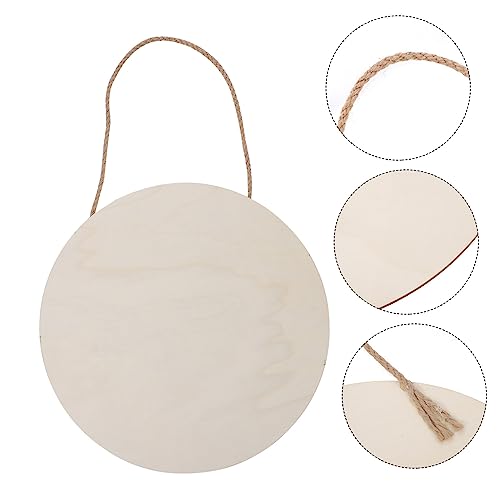Artibetter 2 Stück Runde Holz Türschilder Naturfarben DIY Hängende Holzschilder zur Party und Hochzeitsdekoration Handbemalbar Langlebig zum Aufhängen an Tür Wand Fenster Artibetter 2 Stück Runde Holz Türschilder Naturfarben DIY Hängende Holzschilder zur Party und Hochzeitsdekoration Handbemalbar Langlebig zum Aufhängen an Tür Wand Fenster von Artibetter