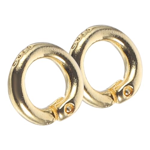 Artibetter 2 Stück Schmuck-verbindungsring Schlüssel Reifen Splitter Ö Schleife Sprungringe Biegeringe Selber Basteln Spaltring Für Schmuck Silberne Biegeringe Schmuckset S925 Silber Golden von Artibetter
