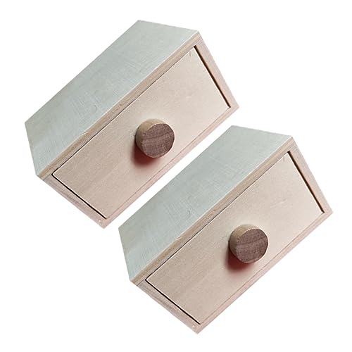 Artibetter 2 Stück Schubladen-Aufbewahrungsbox Schreibtisch-Schublade Mini-Schubladen Aufbewahrung Ausziehbare Schubladen Holz-Aufbewahrungsbox Schubladenbox Kleine Holz-Bastelbox Artibetter 2 Stück Schubladen-Aufbewahrungsbox Schreibtisch-Schublade Mini-Schubladen Aufbewahrung Ausziehbare Schubladen Holz-Aufbewahrungsbox Schubladenbox Kleine Holz-Bastelbox von Artibetter