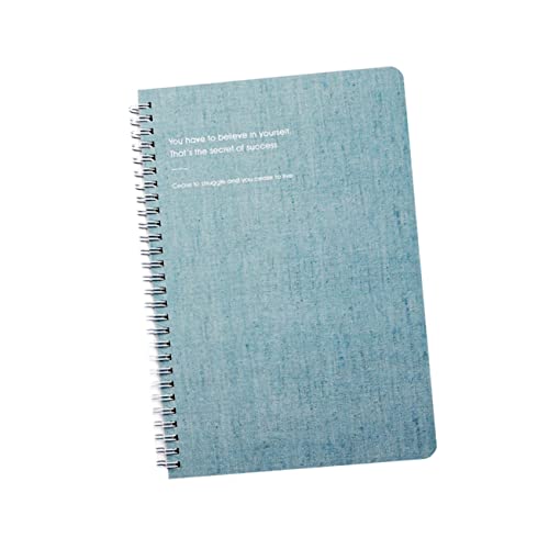 Artibetter 2 Stück Spiral Notizbücher Himmelblau Notizbuch für Schüler Tagebuch für Männer und Frauen Einfache Deckelgestaltung für Notizen und Kreative Projekte von Artibetter