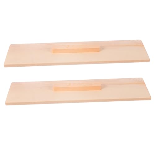 Artibetter 2 Stück Teiliges Seifenformen Holzdeckel aus Naturholz Wiederverwendbare Abdeckung für Handgemachte Seifen und Toastformen Glatte Oberfläche Leicht zu Reinigen für DIY von Artibetter