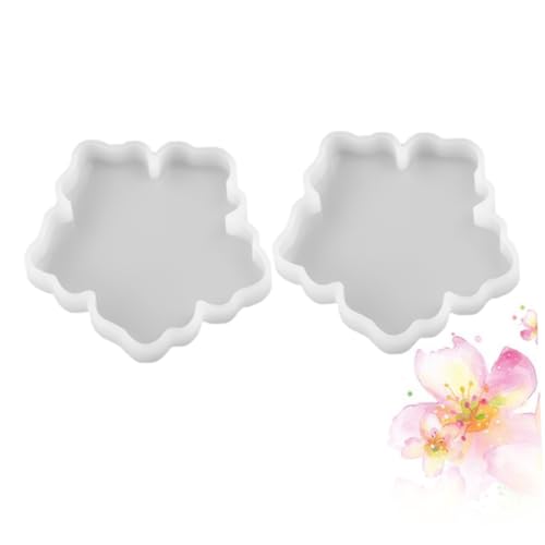 Artibetter 2 Stücke Teiliges DIY Silikonform Kreative Blumenform Spiegeloberfläche Basismodelle Langlebig und Sicher für Epoxidharz Untersetzer Anhänger und Handwerksdekorationen Einfache Artibetter 2 Stücke Teiliges DIY Silikonform Kreative Blumenform Spiegeloberfläche Basismodelle Langlebig und Sicher für Epoxidharz Untersetzer Anhänger und Handwerksdekorationen Einfache von Artibetter
