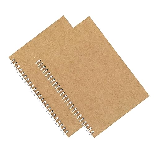Artibetter 2 Stücke Zeitplan Notizbücher Notizblöcke für Tagebuch Memo Praktische Schreibunterlagen für Persönliche Planung und Erfahrungen von Artibetter