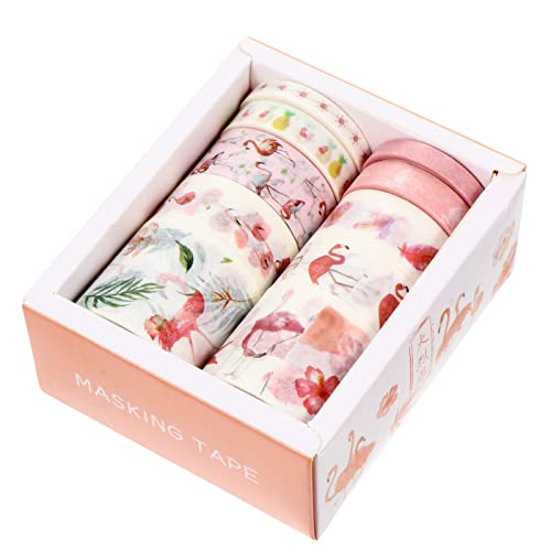 Artibetter 20 Rollen Washi Tape Dekorative Klebebänder für Scrapbooking und Diy Projekte Umweltfreundliches Papier Leicht Abziehbar ohne Rückstände für Kreative Bastelarbeiten von Artibetter
