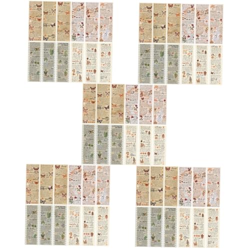 Artibetter 20 Sätze Pflanzenbutterklebeband ästhetisch Schrott Sammelalbum liefert Scrapbooking -Vorräte Maskierung UV DIY-Bänder dekorative Washi-Klebebänder Washi -Klebeband Flüsterpapier von Artibetter