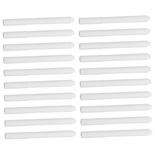 Artibetter 20 Stück Löschbare Whiteboard Marker Kreide Whiteboard Marker Spiegelmarker Weiße Permanentmarker Fenstermarker Trocken Abwischbare Marker Weiße Nasse Trocken Abwischbare von Artibetter