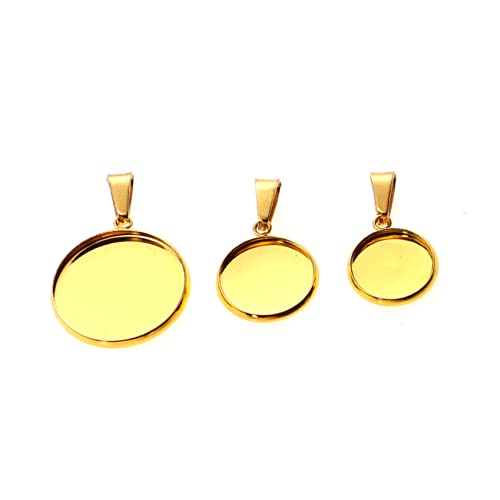 Artibetter 20 Stück Teiliges Anhänger Tray Runde Schmuck Fassungen DIY Kettenanhänger Zubehör für Personalisierte Cabochon Schmuckherstellung Artibetter 20 Stück Teiliges Anhänger Tray Runde Schmuck Fassungen DIY Kettenanhänger Zubehör für Personalisierte Cabochon Schmuckherstellung von Artibetter