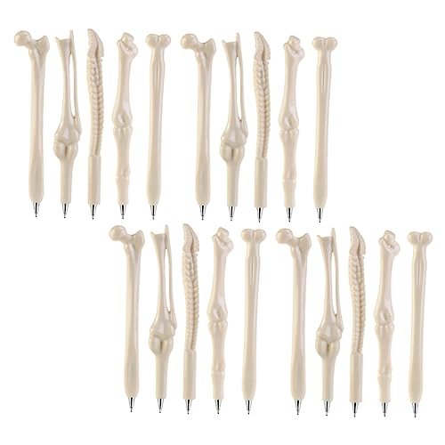 Artibetter 20 Stück Teiliges Halloween Knochen Kugelschreiber Neuartige Schwarze Kugelschreiber Halloween Schreibstifte Geschenkidee für Schüler und Freunde Stabiles Design Artibetter 20 Stück Teiliges Halloween Knochen Kugelschreiber Neuartige Schwarze Kugelschreiber Halloween Schreibstifte Geschenkidee für Schüler und Freunde Stabiles Design von Artibetter