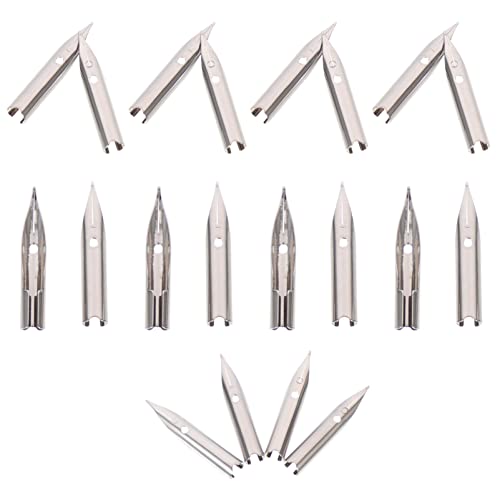 Artibetter 20 Stück Teiliges Set Ersatzfeder für Füllfederhalter Kalligraphie Stiftspitzen Schreibfeder für Schüler Hochwertige Langlebig und Leicht zu Reinigen Artibetter 20 Stück Teiliges Set Ersatzfeder für Füllfederhalter Kalligraphie Stiftspitzen Schreibfeder für Schüler Hochwertige Langlebig und Leicht zu Reinigen von Artibetter
