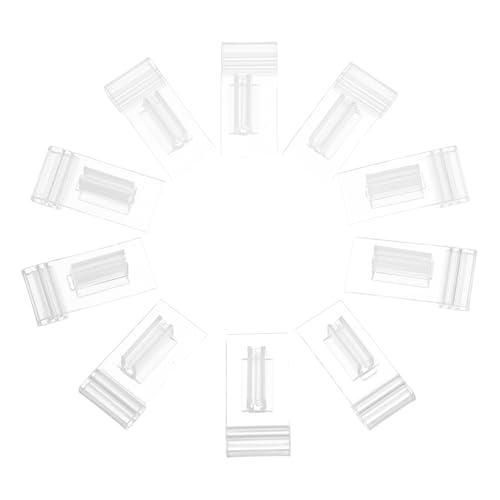 Artibetter 20 Stück Teiliges Transparente Etikettenhalter aus Kunststoff Wiederverwendbare Preisschild Clips für Supermärkte und Einzelhandel Stabile Klammern für Einfache Preisanpassung und von Artibetter