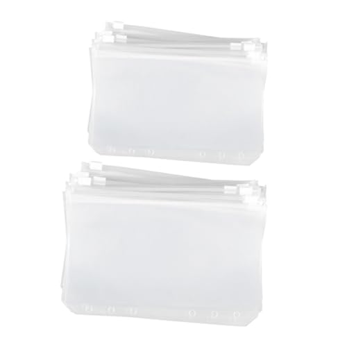 Artibetter 20 Stück Teiliges Transparente Zipper Aufbewahrungstaschen aus PVC Wasserfeste Dokumententaschen mit Seitlichen Fächern Abheftbar für Büro Schule und Organisation Artibetter 20 Stück Teiliges Transparente Zipper Aufbewahrungstaschen aus PVC Wasserfeste Dokumententaschen mit Seitlichen Fächern Abheftbar für Büro Schule und Organisation von Artibetter