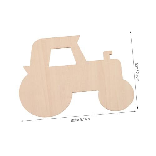 Artibetter 20 Stück Teiliges Unbemalter Holzscheiben Lindenholz DIY Graffiti Holzchips Bastelanhänger Holzdekoration für Kreative Handwerksprojekte von Artibetter