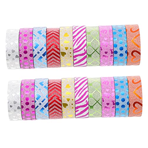 Artibetter 20 Stück Washi Tape Dekorative Klebebänder für Diy Scrapbooking Kreative Bastelprojekte Langlebig und Vielseitig für Tagebücher und Artibetter 20 Stück Washi Tape Dekorative Klebebänder für Diy Scrapbooking Kreative Bastelprojekte Langlebig und Vielseitig für Tagebücher und von Artibetter