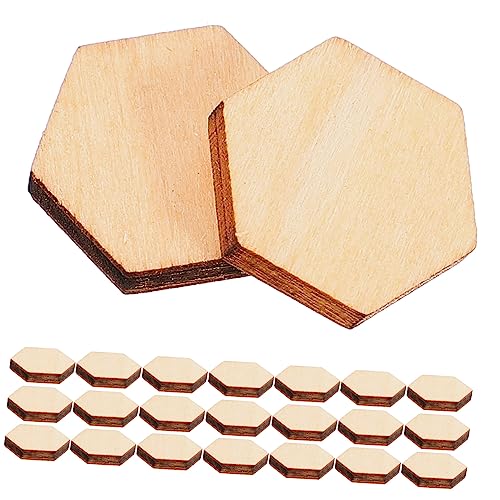 Artibetter 200 Stück Buchenholz Sechseckige Holzstücke zum Basteln Natürliche Holzverzierungen für Hochzeit Geburtstag Weihnachten DIY Handwerk Dekorationen Glatte Oberfläche Langlebig und Artibetter 200 Stück Buchenholz Sechseckige Holzstücke zum Basteln Natürliche Holzverzierungen für Hochzeit Geburtstag Weihnachten DIY Handwerk Dekorationen Glatte Oberfläche Langlebig und von Artibetter