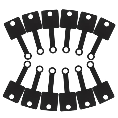 Artibetter 200 Stück Schmuck Etiketten Karten Selbstklebend für Halsketten Armbänder Haargummis Schmuckdisplay Karten Schwarz Ohne Aufdruck Artibetter 200 Stück Schmuck Etiketten Karten Selbstklebend für Halsketten Armbänder Haargummis Schmuckdisplay Karten Schwarz Ohne Aufdruck von Artibetter