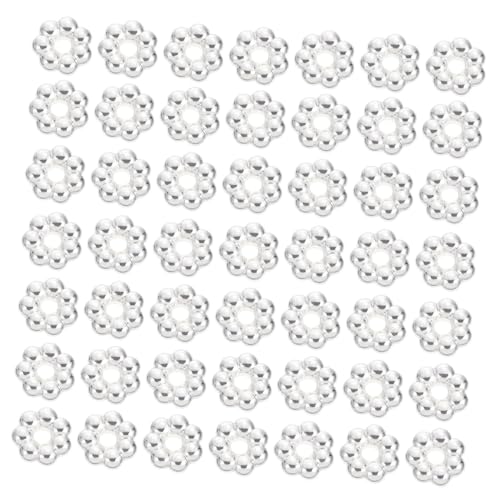 Artibetter 2000 Stk. Teiliges Blumenförmiges Abs Kunststoff Schmuckperlen für DIY Armbänder Halsketten Basteln Kreative Schmuckzubehör für Schmuckherstellung und Dekoration von Artibetter