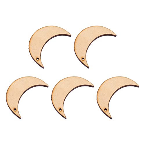 Artibetter 20pcs Holzscheiben zum Basteln Unbehandelt Unfinished Mond Form Holz Anhänger Ornament Bemalen Handwerk für Ramadan Mubarak Eid Zuhause Deko 5CM Artibetter 20pcs Holzscheiben zum Basteln Unbehandelt Unfinished Mond Form Holz Anhänger Ornament Bemalen Handwerk für Ramadan Mubarak Eid Zuhause Deko 5CM von Artibetter