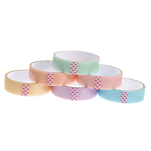 Artibetter 24 Rollen Klebebänder Selbstklebende Ball Tapes Dekorative DIY Tapes für Stressabbauende Umweltfreundliche Klebebänder für Büro und Reisen von Artibetter