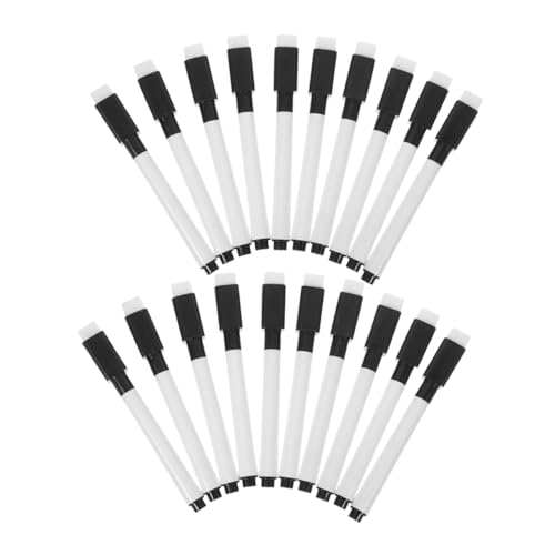 Artibetter 24 Stück Magnetische Whiteboard Marker mit Radiererkappe Spitze für Lehrer Schüler und Abwischbare Stifte für Verschiedene Oberflächen Artibetter 24 Stück Magnetische Whiteboard Marker mit Radiererkappe Spitze für Lehrer Schüler und Abwischbare Stifte für Verschiedene Oberflächen von Artibetter