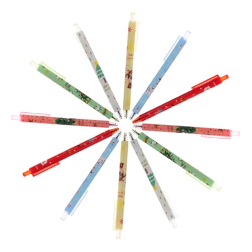 Artibetter 24 Stück Teiliges Weihnachts Kugelschreiber mit Süßen Cartoon Motiven Ergonomisch Leicht und Rutschfest für Schüler Büro und Kreative Weihnachtsbasteleien Artibetter 24 Stück Teiliges Weihnachts Kugelschreiber mit Süßen Cartoon Motiven Ergonomisch Leicht und Rutschfest für Schüler Büro und Kreative Weihnachtsbasteleien von Artibetter