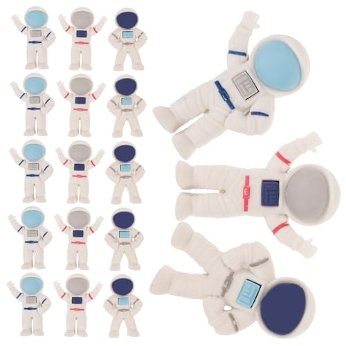 Artibetter 24Stücke Teiliges Kawaii Radiergummi Astronauten Design Tragbar Multifunktional für Klassenzimmergebrauch und Mitgebsel von Artibetter