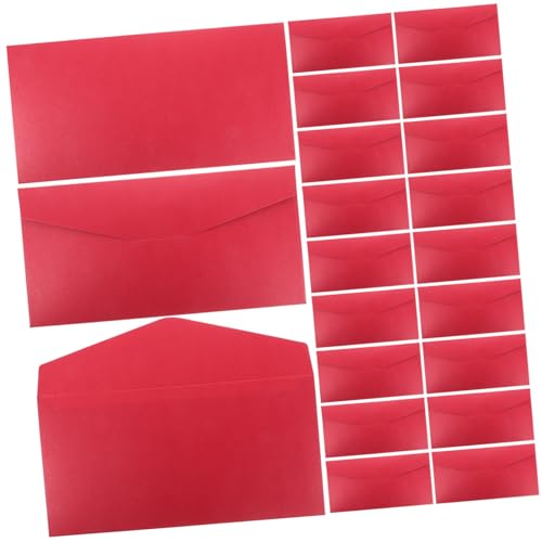 Artibetter 25 Stück Rote Umschläge für Einladungen Dekorative Briefumschläge aus Mildem für Hochzeiten Dankeskarten und Feiertagsgrüße Elegant Artibetter 25 Stück Rote Umschläge für Einladungen Dekorative Briefumschläge aus Mildem für Hochzeiten Dankeskarten und Feiertagsgrüße Elegant von Artibetter