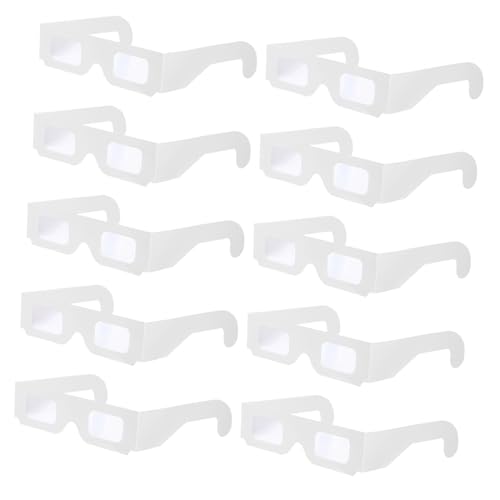 Artibetter 25 Stück Teiliges Dekorative Diffractionsbrillen aus Papier Leichte DIY für Festival Partydeko Kreative Tragbare Brillen für Unvergessliche Feiern Artibetter 25 Stück Teiliges Dekorative Diffractionsbrillen aus Papier Leichte DIY für Festival Partydeko Kreative Tragbare Brillen für Unvergessliche Feiern von Artibetter
